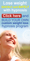 Lose weight with hypnosis