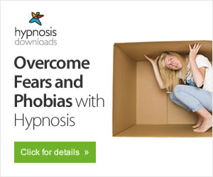 Image linking to order and information page for hypnosis program that helps with phobias and debilitating fears