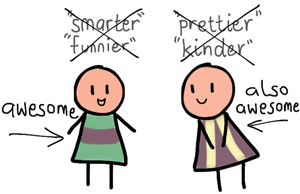 Cartoon girls