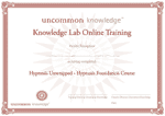 Hypnosis Unwrapped Course Certificate Hypnosis Unwrapped Course Certificate
