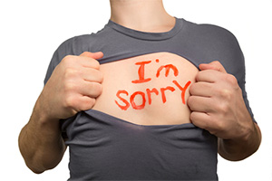 Image result for apologizing